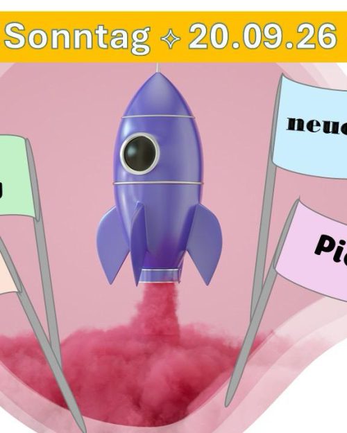 Flyer zum Kick-off Sonntag am 20. September 2026 um 10 Uhr